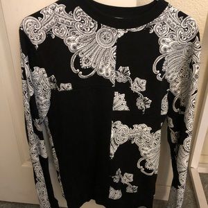 Alexander McQueen MCQ Split Floral Sweatshirt